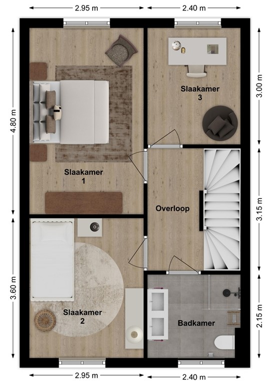 mediumsize floorplan